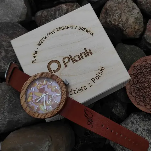 Zegarek Plank Kamień który się pali