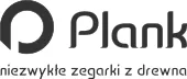 Logo Plank - Niezwykłe zegarki z drewna